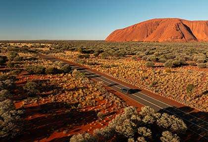 uluru desert