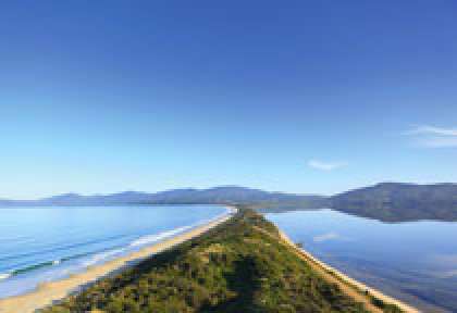 Tasmania - the Neck Bruny island