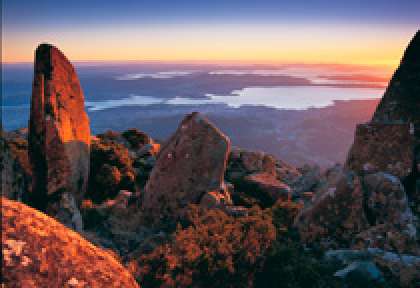 Tasmania - Hobart Mt Wellington