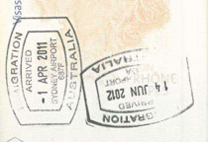 WHV Australie