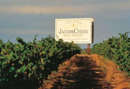 Jacobs Creek en Australie