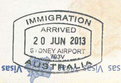 Visa australien