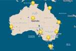 Carte de l’Australie