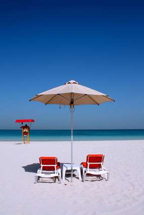 Les plages de Saadiyat à Abu Dhabi